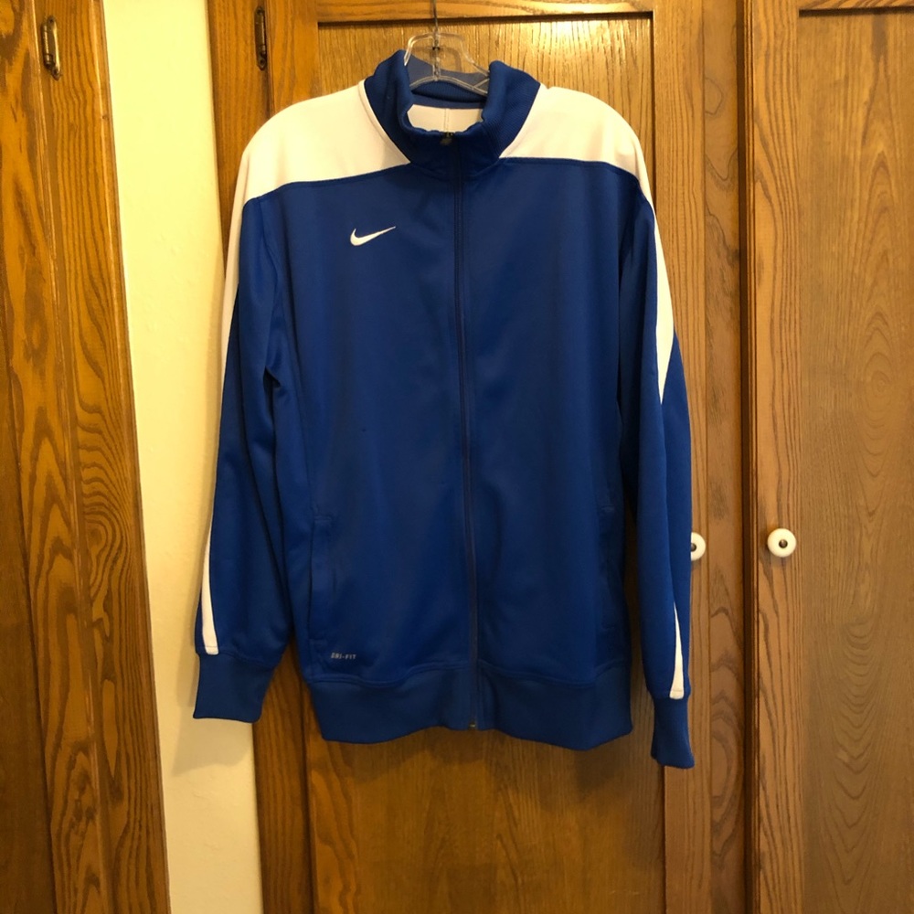 Nike Royal Blue Zip up Jacket Size XL